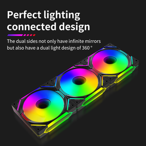 Lovingcool Venta caliente <span class=keywords><strong>Gaming</strong></span> PC Fan ARGB Ventiladores de refrigeración 4pin/6pin/3pin RGB 120mm PC Ventilador de refrigeración <span class=keywords><strong>Cpu</strong></span> Cooler Server Heatsink para PC - Product Image 5