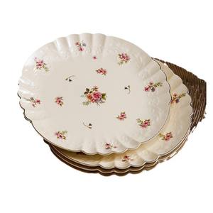 Juegos de <span class=keywords><strong>vajilla</strong></span> de lujo de estilo europeo, plato de gres, taza de té para uso doméstico, <span class=keywords><strong>vajilla</strong></span> de cerámica clásica de nuevo estilo para hoteles - Product Image 5