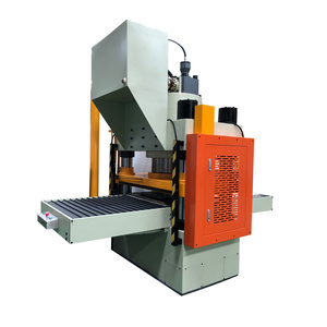 Trung Quốc Nhà sản xuất servo bốn Cột Bảng đôi di động ghép hình bằng gỗ cắt thủy lực Báo Chí (600t) - Product Image 3