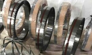 Lames de scie à ruban (sans fin), <span class=keywords><strong>150</strong></span>*1.25*T38Mm, pour la coupe du bois, lame de scie à ruban 100 mètres par rouleau - Product Image 6