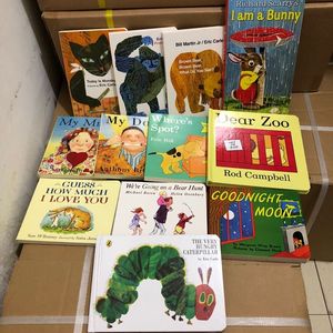 Lot de 12 livres cartonnés pour bébés, coffret cadeau, My Dad My Mum d'Eric Carle, résistants aux déchirures, pour enfants, en anglais - Product Image 5