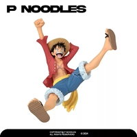 Figura Coleccionable de Anime de PVC y ABS a Escala 1/12 de Monkey D. Luffy, Licenciada por Banpresto, Decoración de Escritorio, Regalo para Fans