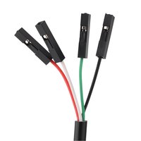 PL2303 PL2303HX USB 2.0 TTL Câble Mâle 4Pin Femelle Dupont Pas 2.54mm Prise PVC Veste Combinaison pour Microphone Moniteur