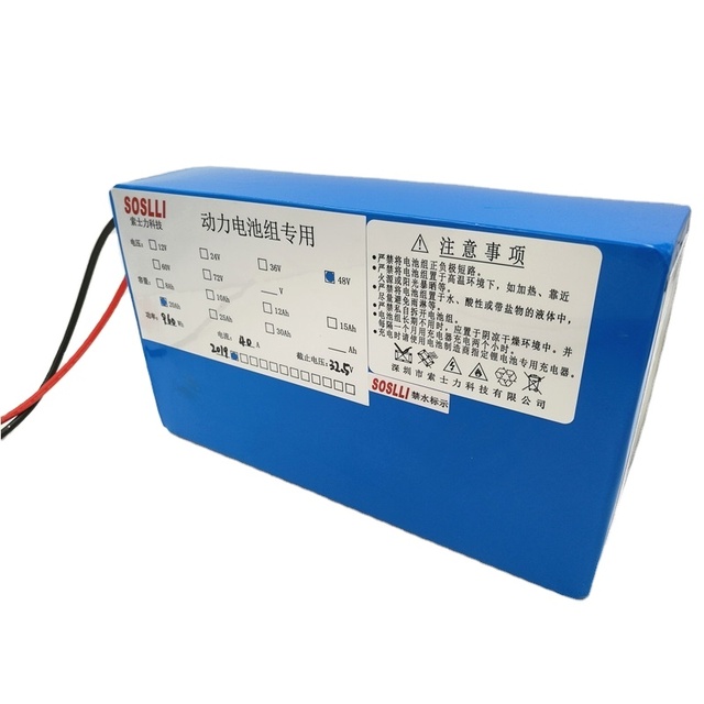 BIS Certificated Flashlight CE/MSDS/UN38.3 Certified 48V 20Ah Li-Ion Battery Pack with BMS Home Energy Storage