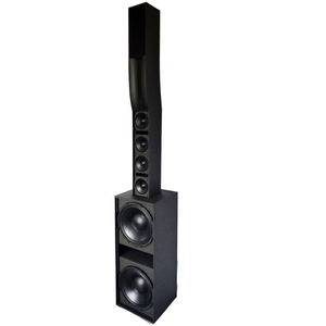 Sistema di Altoparlanti Professionali a Colonna Line Array in Legno con Neodimio Sy650 - Product Image 1