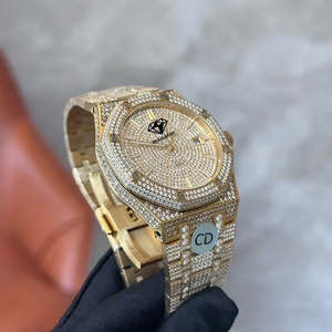 Sıcak Satış Otobüs Şeklinde Moissanit Hip Hop Saati Elmas Test Cihazından Geçti Otomatik Kurmalı - Product Image 4