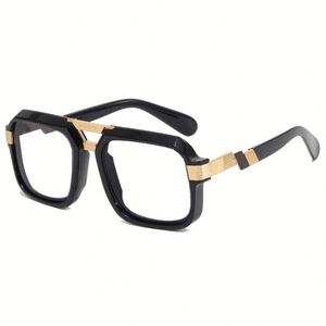 Gafas de Sol de Piloto Cuadradas con Logotipo Personalizado, Estilo Vintage 2025, Montura Grande, Protección UV400, para Hombre y Mujer - Product Image 4