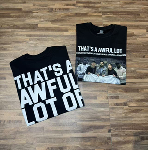 En stock – T-shirts pour hommes de marque de qualité supérieure, style streetwear, imprimés, coupe oversize – T-shirts « THAT'S A AWFUL LOT OF COUGH SYRUP » pour hommes - Product Image 5