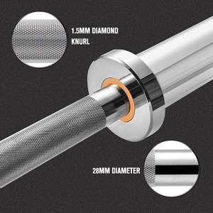 Attrezzatura da Palestra all'Ingrosso, Bilanciere Olimpico per Sollevamento Pesi, Barra per Sollevamento Pesi con Logo Personalizzato - Product Image 4