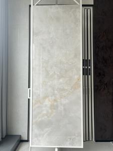 Panneau mince en pierre frittée mate antibactérienne et résistante aux acides <span class=keywords><strong>de</strong></span> 1200*2800mm 6mm pour salon, jardin, <span class=keywords><strong>porte</strong></span> d'armoire - Product Image 4