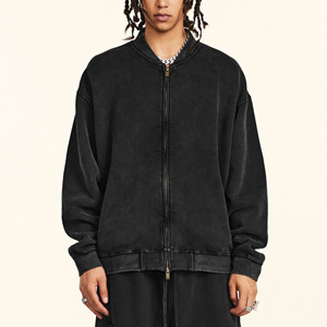 Sweat-shirt à capuche zippé de haute qualité, coupe décontractée, coupe régulière, pour homme, hiver, coupe-vent, imperméable, imprimé - Product Image 2