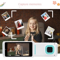 Jouet éducatif innovant pour enfants avec double caméra 8MP, reconnaissance d'objets par IA, génération d'histoires, filtre plastique, fonctions MP3