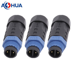 Conector Circular Impermeable de 3 Pines Macho y Hembra <span class=keywords><strong>AHUA</strong></span> M15 - Product Image 3