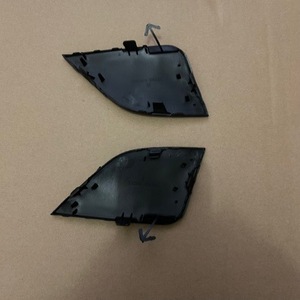 Couvre-patinets de remorque avant Toyota RAV4 53285-0R080 53286-0R080 en plastique noir, pièces de rechange 2016-2018 - Product Image 1