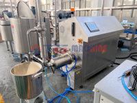 Ligne de production de gâteaux entièrement automatique commerciale avec stérilisateur alimentaire en acier inoxydable 304, capacité de 100 kg/h