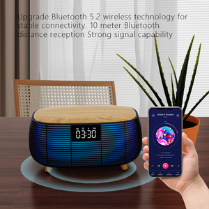 Máquina de Sonido, Altavoz Inteligente, Luz Nocturna, Reloj Despertador, Máquina de Ruido Portátil con Bluetooth, Reloj Digital LED, Ayuda <span class=keywords><strong>para</strong></span> <span class=keywords><strong>Dormir</strong></span> - Product Image 5