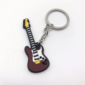Llavero de Silicona con Forma de Instrumento Musical Creativo Personalizado, Llavero de Guitarra, Saxofón, Piano como Accesorio para Llaves - Product Image 5