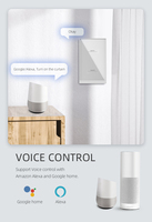 La norme AU/US fonctionne avec Alexa Google Assistant APP Interrupteur d'éclairage intelligent Tuya à distance WiFi
