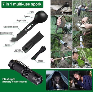 AJOTEQPT-equipo de supervivencia 40 en 1 para hombre, equipo de senderismo, pesca, primeros auxilios - Product Image 6