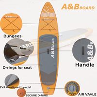 En stock planches de sup gonflables planches à pagaie planche à pagaie debout jeu d'eau surf accessoires standard Isup