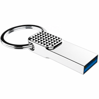 Clé USB promotionnelle avec logo personnalisé en coque métallique vente en gros pour l'archivage des données vidéo multimédia