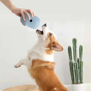 Household Interactive Silicone Pet <b>Slow</b> <b>Feeder</b> Toy Ball Snack Dispenser Food Grade <b>Dog</b> Cat Food Puzzle Toy - Product Image 4