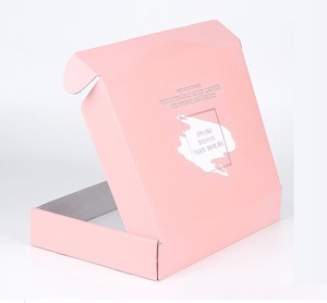 Boîte de calendrier de l'avent rose de beauté en papier cosmétique Emballage de carton Boîte d'emballage vide de calendriers de Noël de l'avent - Product Image 5