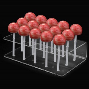 YOUYIZUO Strip Plastic <strong>Lollipop</strong> <strong>Sticks</strong> Chocolate <strong>Sticks</strong> Cake Decorating PMMA clear Stirring Rod Pigment Mixer - Product Image 1