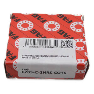 Roulement à billes à gorge profonde <span class=keywords><strong>FAG</strong></span> 25*52*15mm <span class=keywords><strong>6205</strong></span>-C-2HRS-CO16 - Product Image 2