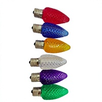 Ampoules LED C9 Dimmables et Étanche pour Éclairage Commercial de Noël en Gros