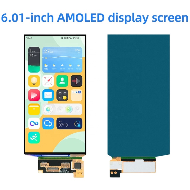 Video Intercom 6.01 Inch AMOLED Capacitive Touchscreen 1080x2160 Resolution 360cd/m Brightness for Mobile Phone Screens CST148