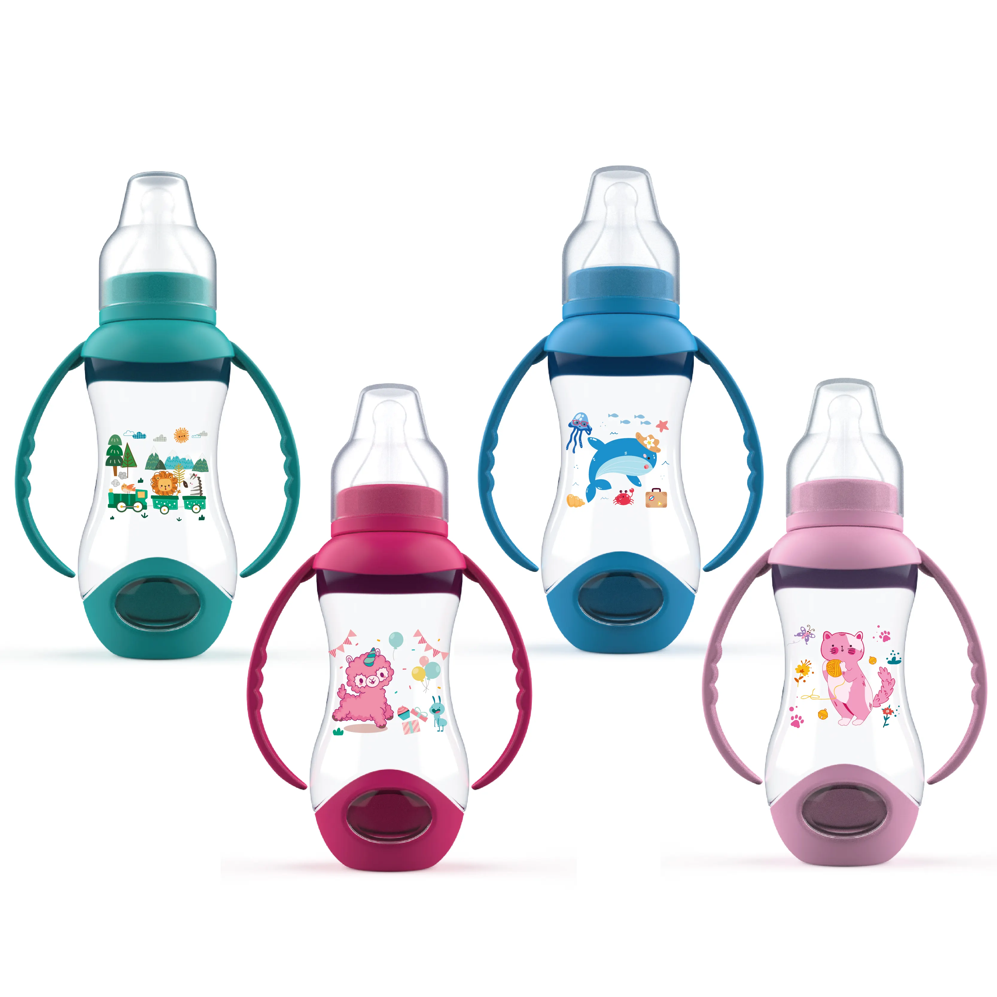 240ML/8OZ BPA-freie Baby flasche Baby flasche in Lebensmittel qualität