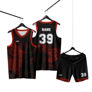 เสื้อบาสเก็ตบอลระบายอากาศได้ดี สีสันสดใส ชุดบาสเก็ตบอลสำหรับเยาวชน - Product Image 6