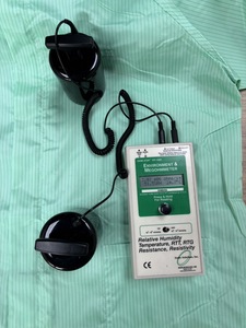 Combinaison de travail unisexe à rayures droites de 5 mm, antistatique ESD, pour salle blanche, avec protection de niveau D - Product Image 3