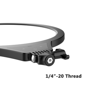 Luxceo R10 12 inch Vòng ánh sáng video LED chiếu sáng Kit vòng hình dạng 3 màu sắc từ xa LED Video điền vào ánh sáng cho tiktok sống trực tuyến - Product Image 3