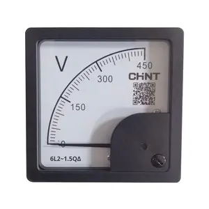 เครื่องวัด6L2-A มิเตอร์ดิจิทัลแอมมิเตอร์และโวลต์มิเตอร์50-500V 250/ตัวชี้5A CHINT - Product Image 1