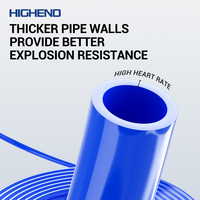 Tuyau pneumatique en PU 6*4 mm, haute élasticité, polyuréthane, résistant à l'usure, pour système pneumatique industriel