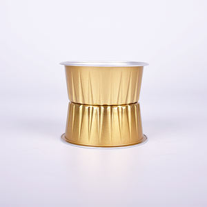 Großhandel Bestseller Aluminiumfolie Kleine Runde Tiefkühlbehälter Backform - Product Image 4