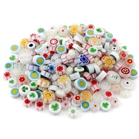 Nouveauté : Perles de verre miniatures Millefiori colorées, décoratives, pour mosaïque DIY, pour l'artisanat
