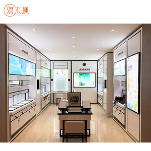 Gabinete de tienda de cosméticos de alta costura personalizado exquisito diseño de muebles tienda de cosméticos venta directa de fábrica - Product Image 5