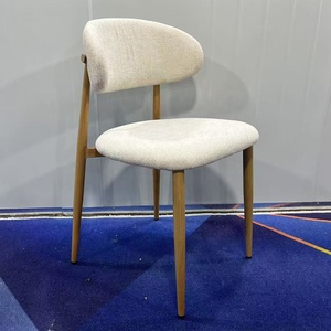 Fauteuils d'appoint d'intérieur en velours rembourrés avec pieds en métal pour <span class=keywords><strong>restaurant</strong></span> - Vente en gros de meubles de maison - Product Image 1