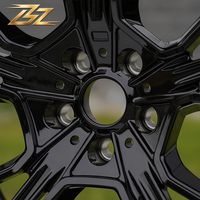 Jantes de voiture forgées monobloc BZ Custom Center Cap, 17, 18, 19 pouces, 5x100 pour VW, Toyota, Subaru, Audi, Honda, Seat, Skoda