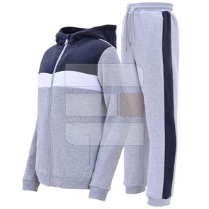 Chándal de Jersey de algodón 100% personalizable al por mayor para hombre, ropa de invierno informal de talla grande, características cómodas - Product Image 1