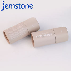 Materiales seleccionados biodegradables 100% caja de tubo de papel redondo personalizado reciclado - Product Image 4