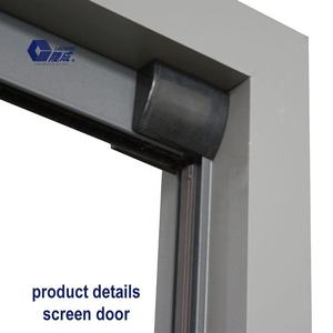 <span class=keywords><strong>Puerta</strong></span> <span class=keywords><strong>corredera</strong></span> de marco de aluminio de diseño moderno con pantalla de malla impermeable <span class=keywords><strong>mosquitera</strong></span> plisada Ventana de pantalla retráctil - Product Image 5