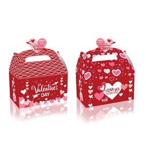 12 Cajas de Papel para Dulces con Diseño de Labios y la Frase '<span class=keywords><strong>Kissme</strong></span>' para el Día de San Valentín, Cajas de Regalo para Fiestas - Product Image 4