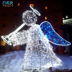 Ailes mobiles en <span class=keywords><strong>fibre</strong></span> <span class=keywords><strong>optique</strong></span> joyeux modèles d'anges 3d - Product Image 6