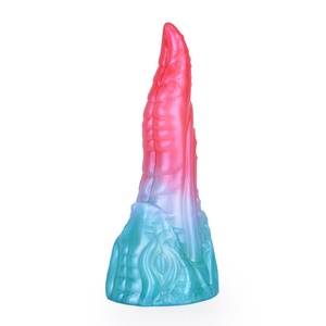 NNSX Fantasy Dragon Tongue Dildos Tentacle Cock Penis Soft Silicone Tongue Dildo for Female  Adult Women Juguetes Sexuales - Product Image 2
