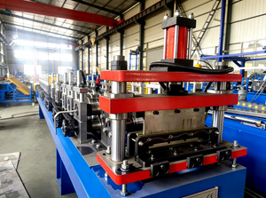 カスタムアルミ屋根パネル金属建材ソフィット製造機デッキストリップ天井生産ラインPLCモーター - Product Image 3