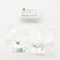 Couvre-crémaillères en aluminium compatibles Mettler 40 µl D6mm*H1.7mm pour l'analyse thermique